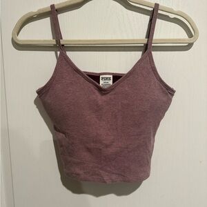 PINK Victoria's Secret cropped Camisole with built in bra